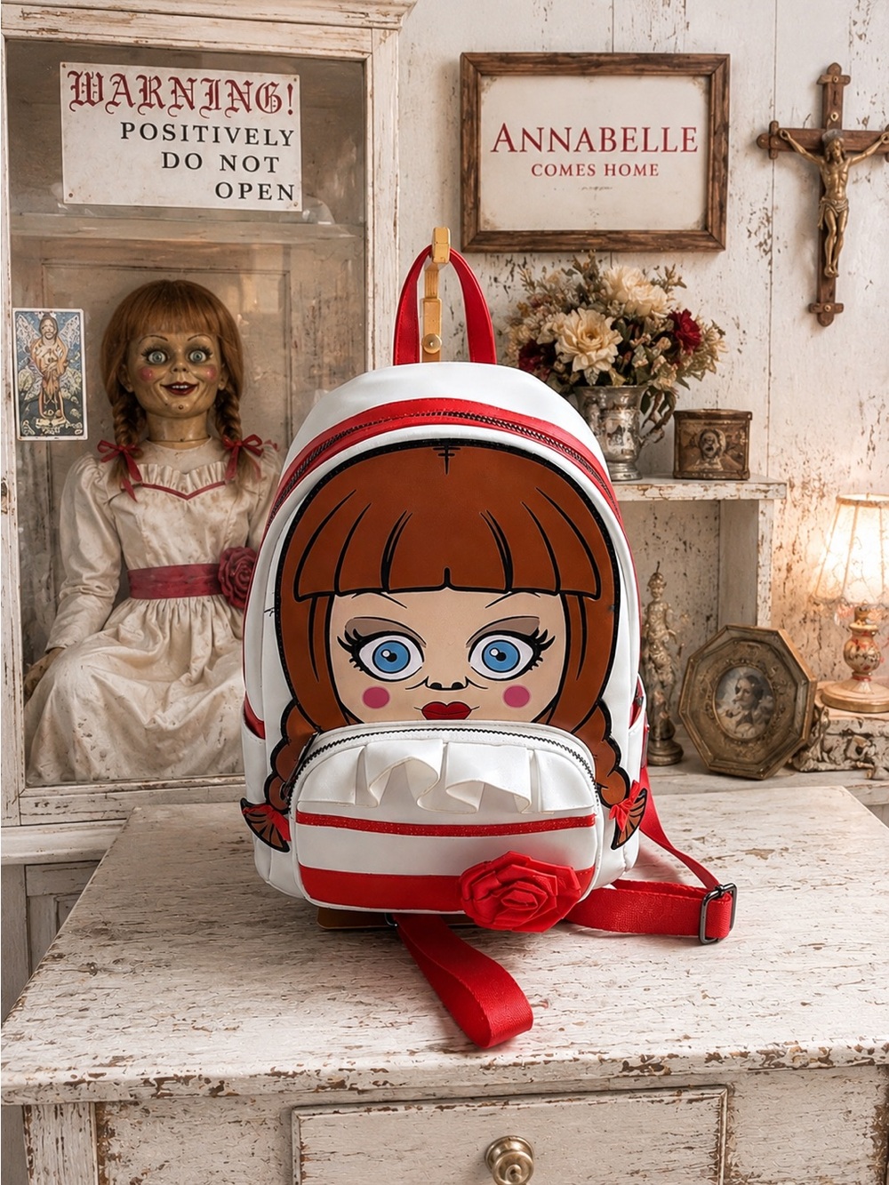 Loungefly Mini Backpack - Annabelle Cosplay